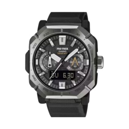 Casio Pro Trek PRW-B1000-1 Tough Solar Dura Soft Strap Men Watch